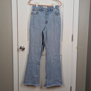 Abercrombie & Fitch | Light Blue Vintage Flare High Rise Curve Love Jeans Sz 29